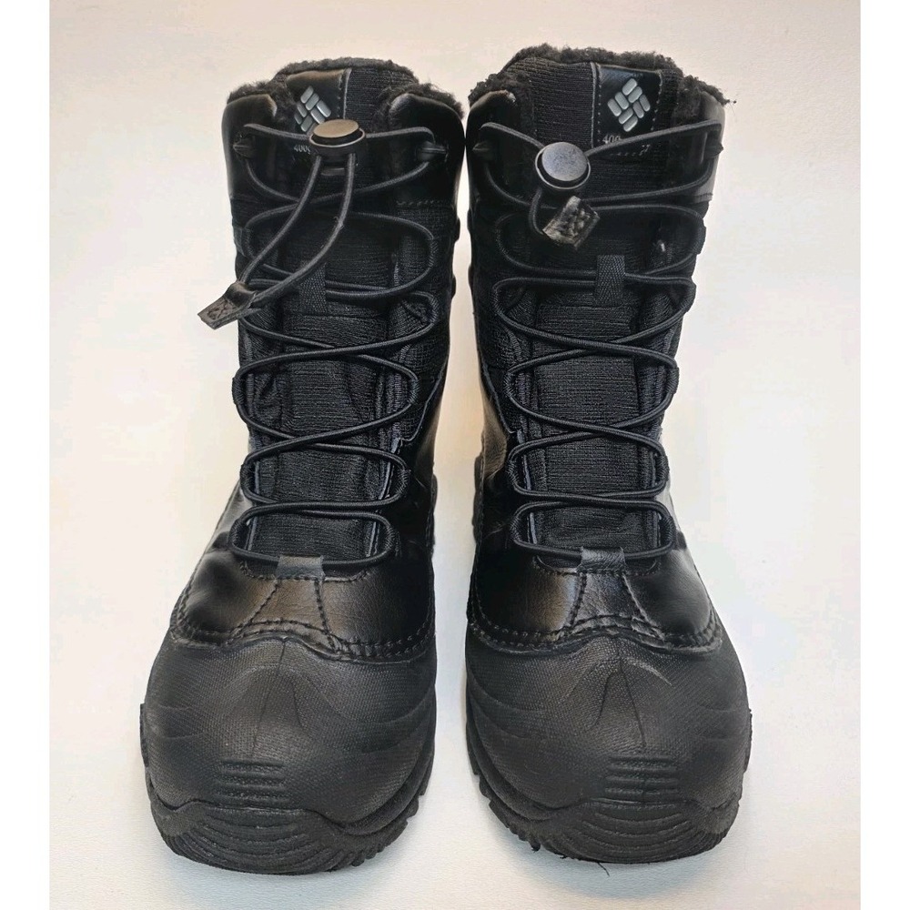 Columbia Youth Size 6 Bugaboot Celsius Waterproof Boots Unisex Black - Picture 4 of 9